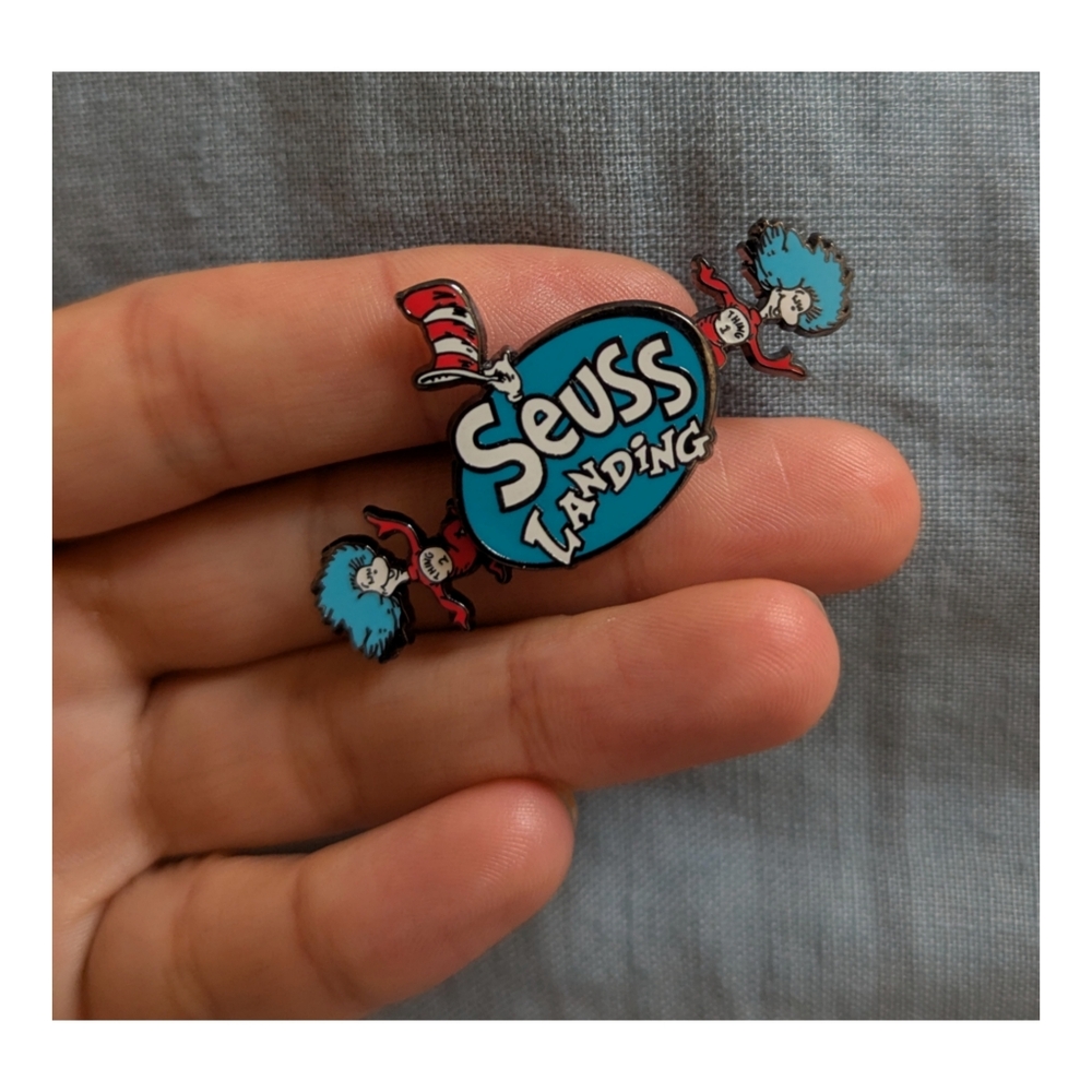 Universal Studios Dr Seuss Enamel Landing Pin